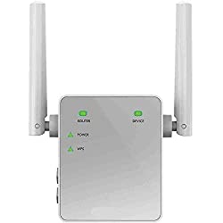NETGEAR Répéteur Wifi EX3700 (Amplificateur Wifi) AC750 Dual band, supprimez les Zones mortes, jusqu'à 90m2 et 15 appareils, boost et répète le signal jusqu'à 750 Mbps, format prise murale compact