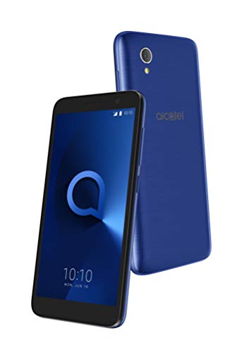Alcatel 1 Smartphone débloqué LTE (Ecran : 5,0 Pouces - 8 Go - Nano-SIM - Android) Bleu métallisé