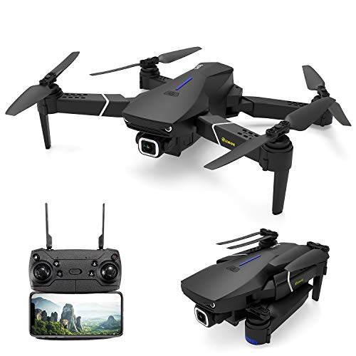 EACHINE E520S Drone avec Camera 4k HD GPS 5G-WiFi Pliable FPV Quadcopter 1200mAh Batterie Inclus