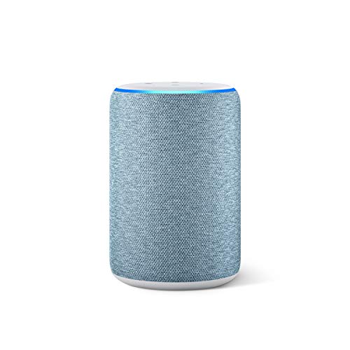 Nouvel Amazon Echo (3ème génération), Enceinte connectée avec Alexa, Tissu bleu gris