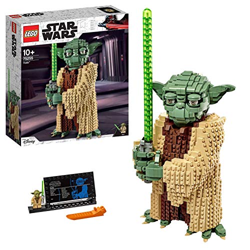 LEGO®-Star WarsTM YodaTM Jouet Enfant à Partir de 10 ans, 1771 Pièces 75255