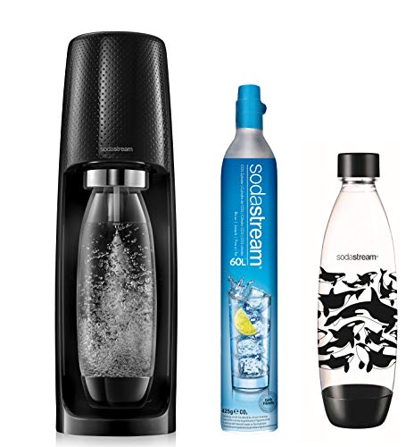 Sodastream SPIRITNATURE MACHINE A EAU PETILLANTE, Plastique, Noire
