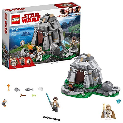 LEGO Star Wars - Entraînement sur l'île d'Ahch-To - 75200 - Jeu de Construction
