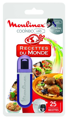 Moulinex XA600100 Clé USB Cookéo 25 Recettes du Monde